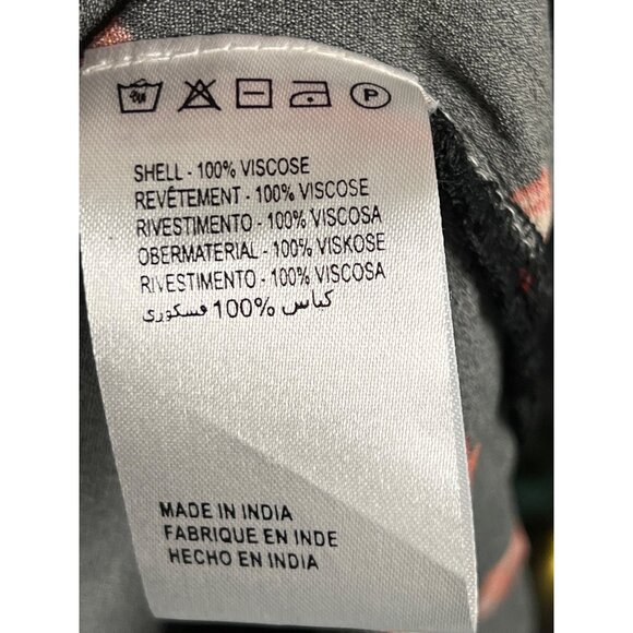 Cleobella Phoebe Black And Red Floral Blouse Size Xxs Ruffle Sleeve - Picture 7 of 9